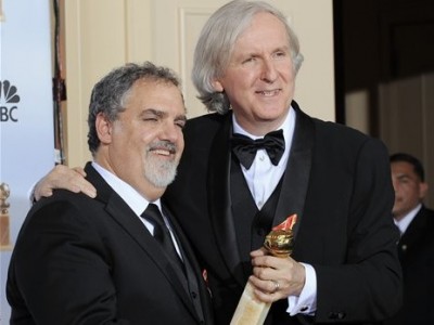 James Cameron e il produttore Jon Landau vincono il Golden Globe per Avatar