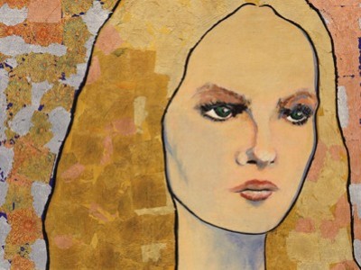 Vanessa Paradis in un dipinto di Johnny Depp (particolare) Vanessa Paradis in un dipinto di Johnny Depp (particolare)