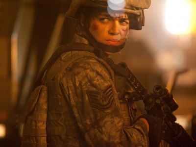 Michelle Rodriguez in Battle: Los Angeles