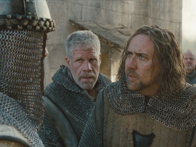 Ron Perlman e Nicolas Cage in Season of the Witch Ron Perlman e Nicolas Cage in Season of the Witch