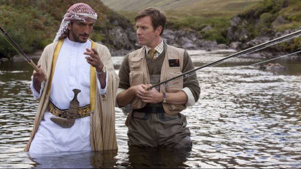 Salmon Fishing in The Yemen recensione Ewan McGregor - McGregor e Amr Waked
