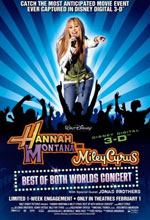 Hannah Montana and Miley Cyrus: Best of Both Worlds Concert - Locandina