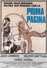 Prima Pagina - Locandina Prima Pagina - Locandina