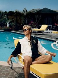 Behind the candelabra Behind the candelabra