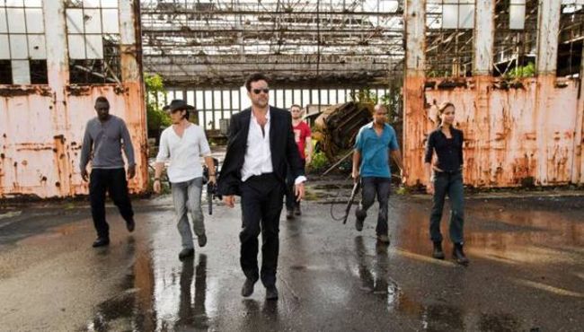 The Losers - Idris Elba, Jeffrey Dean Morgan, Óscar Jaenada, Columbus Short e Zoe Saldana