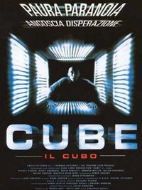 Cube - Il cubo - locandina Cube - Il cubo - locandina