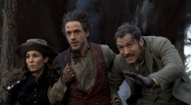 Sherlock Holmes - Gioco di ombre - Noomi Rapace, Robert Downey Jr. e Jude Law Sherlock Holmes - Gioco di ombre - Noomi Rapace, Robert Downey Jr. e Jude Law
