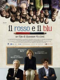 Il rosso e il blu - Locandina