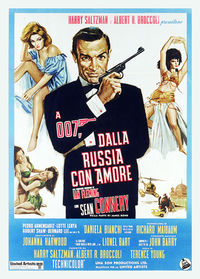 007 Dalla Russia con amore - Locandina 007 Dalla Russia con amore - Locandina
