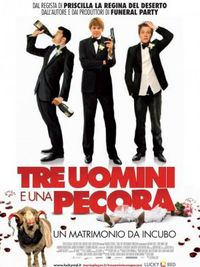 Tre uomini e una pecora - Locandina Tre uomini e una pecora - Locandina