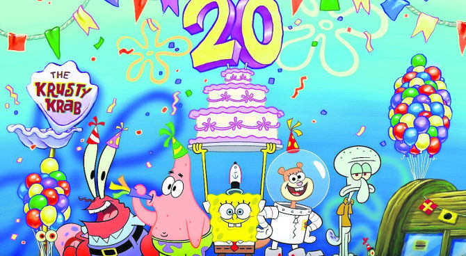 Buon compleanno SpongeBob! Nickelodeon celebra i 20 anni dell