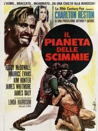 Il pianeta delle scimmie - Locandina Il pianeta delle scimmie - Locandina