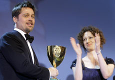 coppa volpi a Brad Pitt
