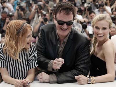 Melanie Laurent Quentin Tarantino Diane Kruger