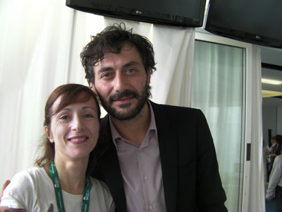 Nicoletta Gemmi con Filippo Timi