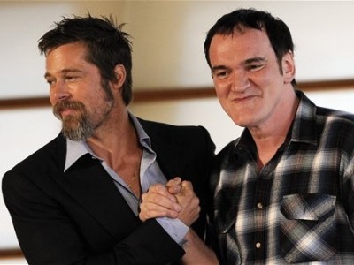 Brad Pitt e Quentin Tarantino