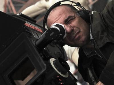 Giuseppe Tornatore sul set di Baaria