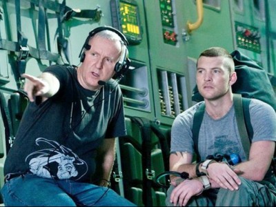 Avatar James Cameron e Sam Worthington
