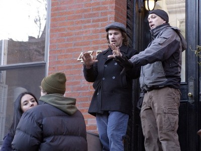 Ethan Hawke sul set di The Hottest State