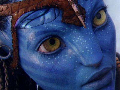 Zoe Saldana in Avatar