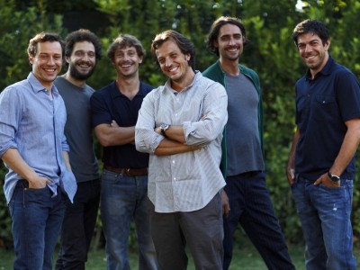 Gabriele Muccino e il cast di Baciami ancora