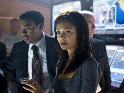 Chiwetel Ejiofor e Thandie Newton in una scena di 2012