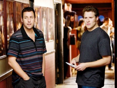 Adam Sandler e Seth Rogen in Funny People