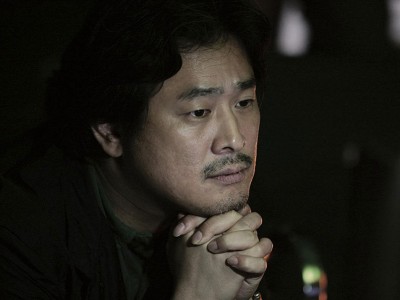 Park Chan wook sul set di Thirst