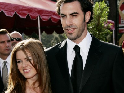 Sacha Baron Cohen e la compagna Isla Fisher