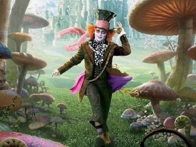 Johnny Depp Cappellaio matto in Alice nel Paese delle meraviglie
