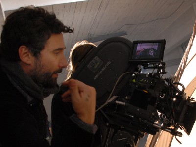 Federico Zampaglione sul set del film