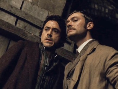 Robert Downey Jr. e Jude Law sono Holmes e Watson