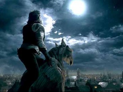 Benicio Del Toro in una scena di The Wolfman