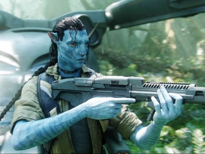 Sam Worthington in versione Avatar