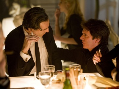 Daniel Day-Lewis e Rob Marshall sul set di Nine