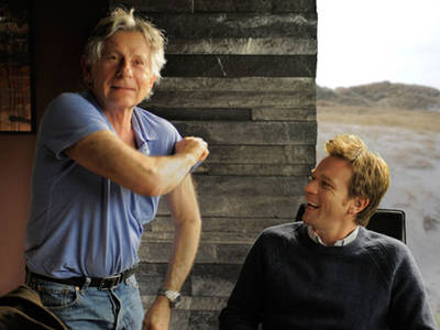 L'uomo nell'ombra - ewan mcgregor e roman polanski