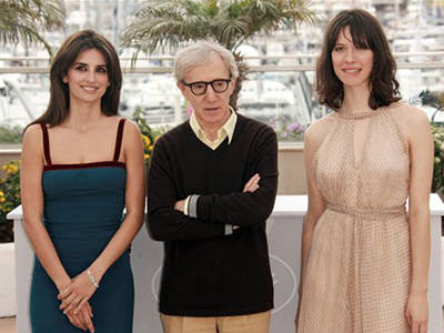 Woody Allen Rebecca Hall e Penelope Cruz