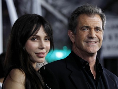 Mel Gibson  la sua compagna Oksana Grigorieva