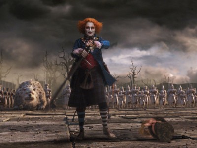 Johnny Depp Cappellaio Matto pronto a combattere