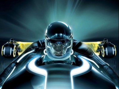 Garrett Hedlund nel poster di Tron Legacy