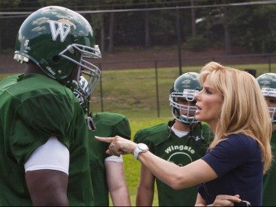 Sandra Bullock in una scena di The Blind Side