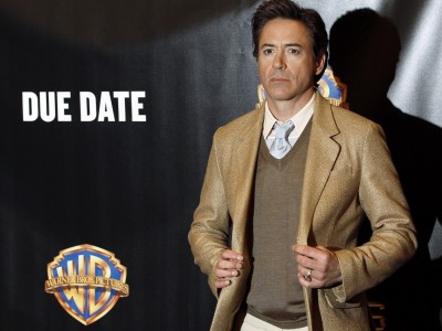 Robert Downey Jr. presenta alcune clip di Due Date allo ShoWest