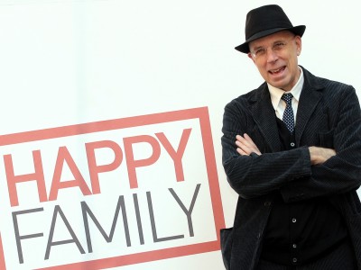 Gabriele Salvatores alla presentazione stampa di Happy Family