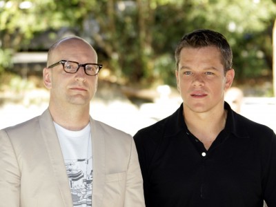 Steven Soderbergh con Matt Damon