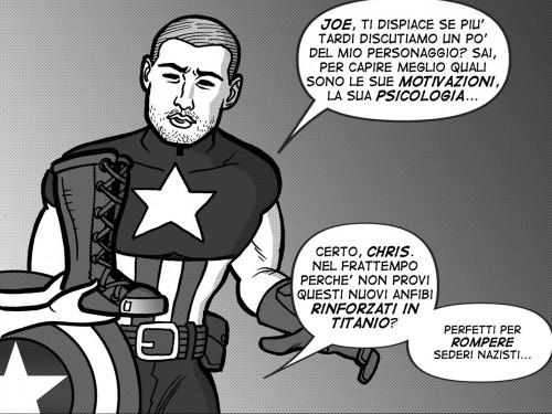 Capitan America - La vignetta di Marco Triolo
