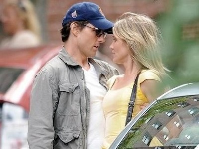 Tom Cruise e Cameron Diaz sul set di Innocenti bugie