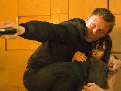 Daniel Craig e Olga Kurylenko in Quantum of Solace