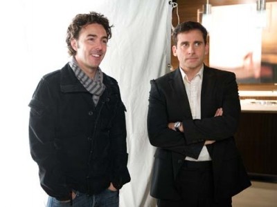Shawn Levy dirige Steve Carell sul set di Notte folle a Manhattan