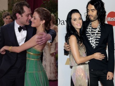 Jude Law e Sienna Miller, Russell Brand e Katy Perry