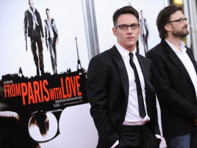 Jonathan Rhys Meyers alla première di From Paris With Love